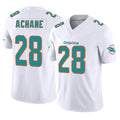 Kdoa M.Dolphins #28 De'Von Achane Player White Limited Vapor F.U.S.E. Home Game Stitched Jerseys