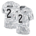 Kdoa M.Dolphins #2 Malik Willis Player Arctic Camo Salute To Service Limited Game Stitched Jerseys
