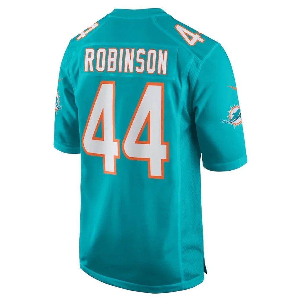 Kdoa M.Dolphins #44 Chop Robinson Player Aqua Home Game Stitched Jerseys