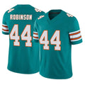 Kdoa M.Dolphins #44 Chop Robinson Player Aqua Limited Alternate Vapor F.U.S.E. Home Game Stitched Jerseys