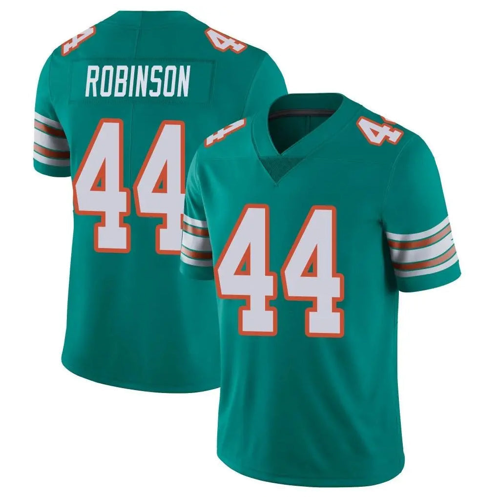 Kdoa M.Dolphins #44 Chop Robinson Player Aqua Limited Alternate Vapor Untouchable Home Game Stitched Jerseys