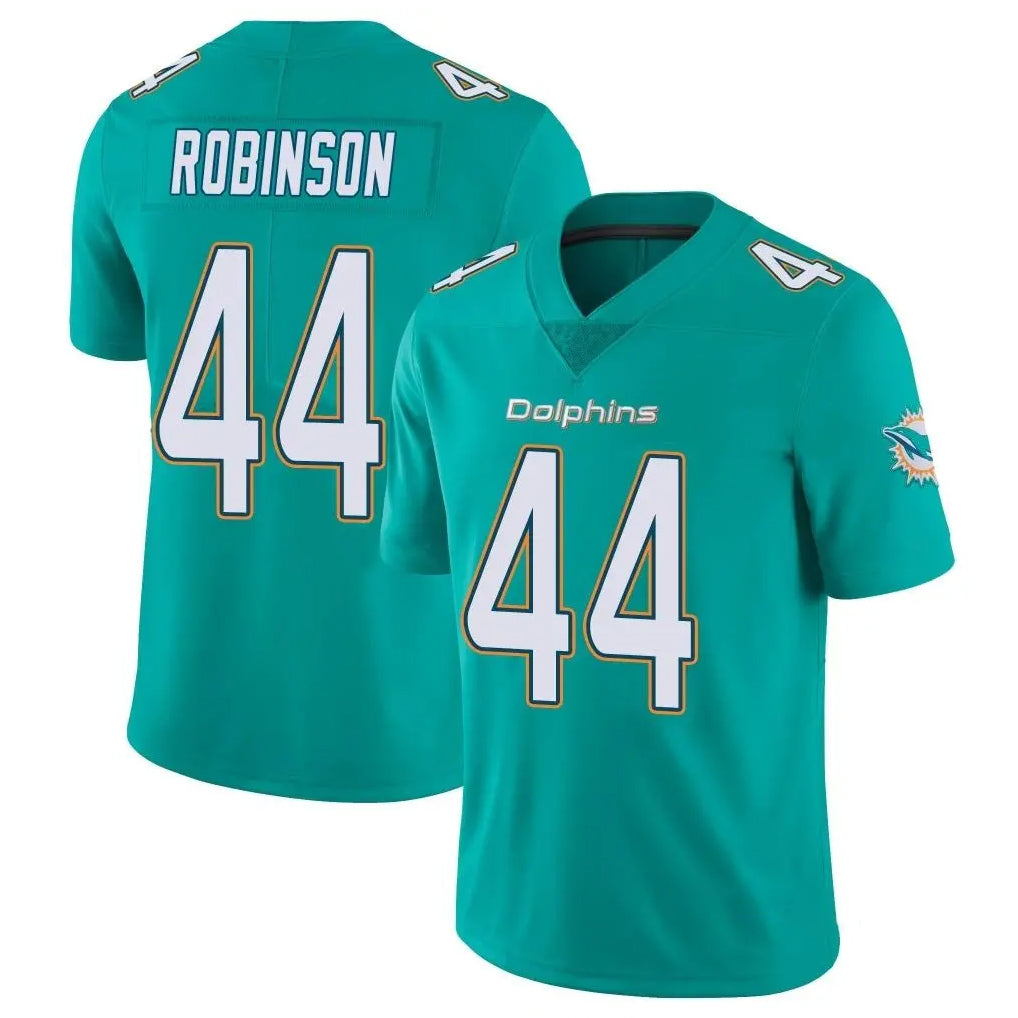 Kdoa M.Dolphins #44 Chop Robinson Player Aqua Limited Vapor Untouchable Home Game Stitched Jerseys