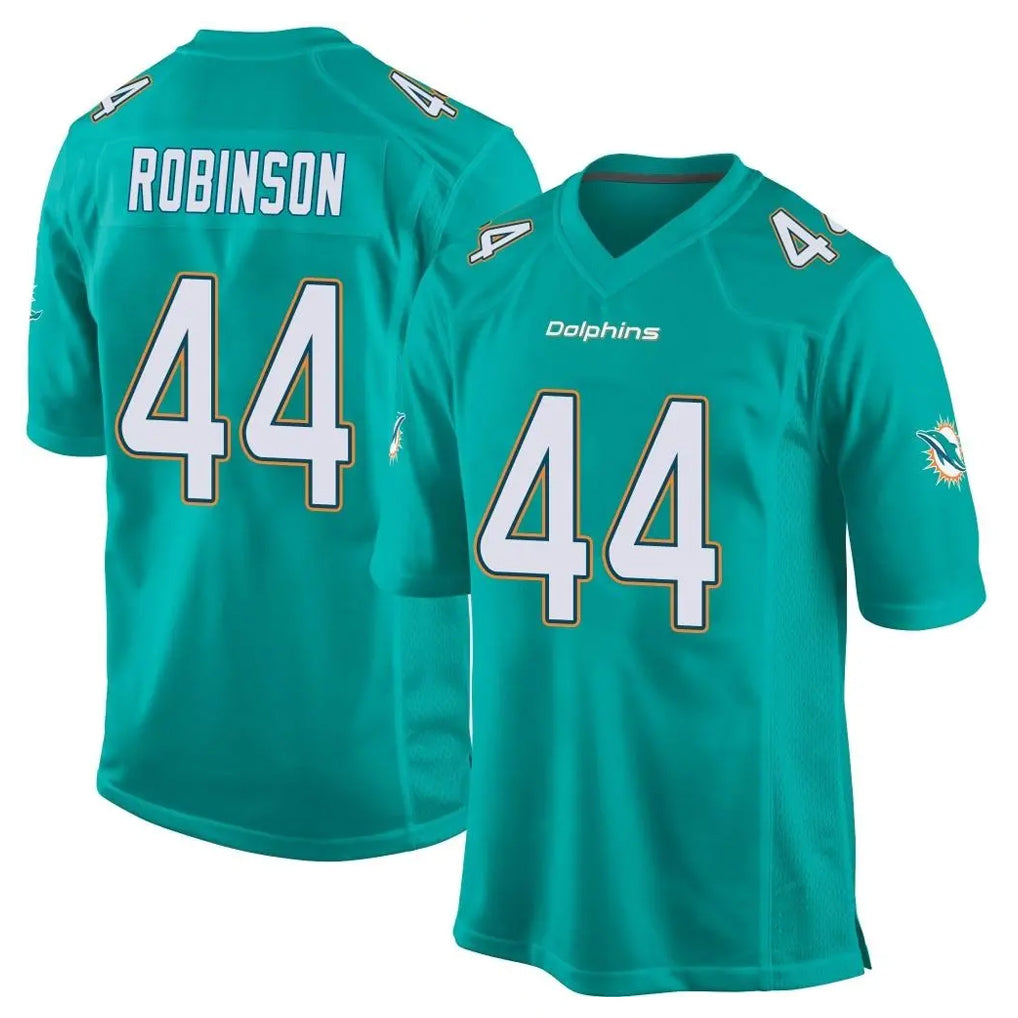 Kdoa M.Dolphins #44 Chop Robinson Player Aqua Team Color Home Game Stitched Jerseys