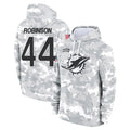 Kdoa M.Dolphins #44 Chop Robinson Player Arctic Camo Salute to Service Hoodies Limited Game Stitched Jerseys