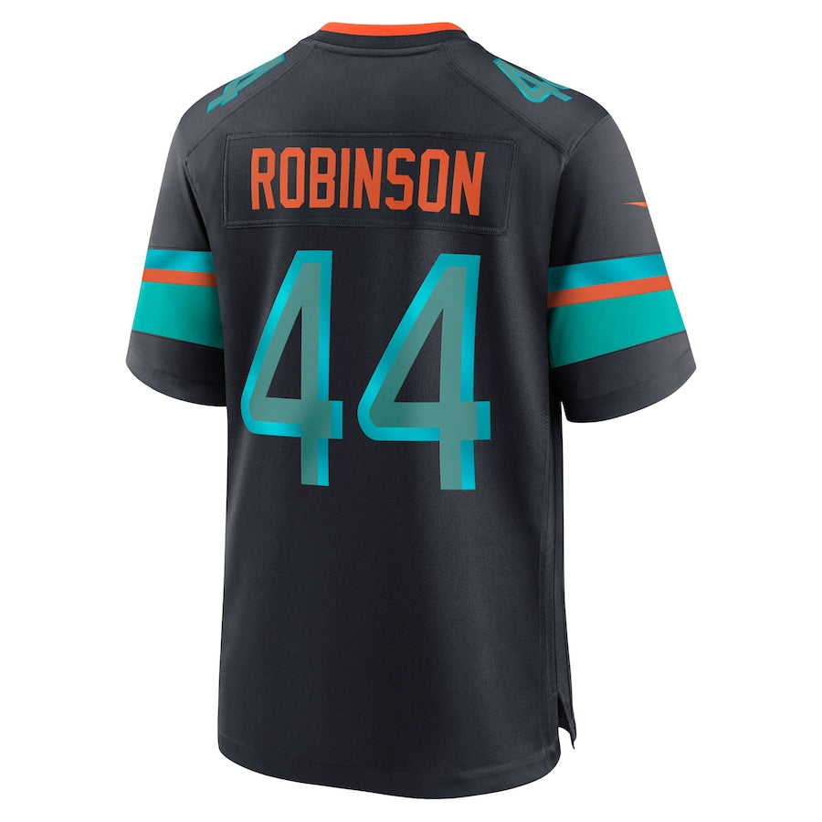 Kdoa M.Dolphins #44 Chop Robinson Player Pitch Blue Rivalries Collection Game Stitched Jerseys
