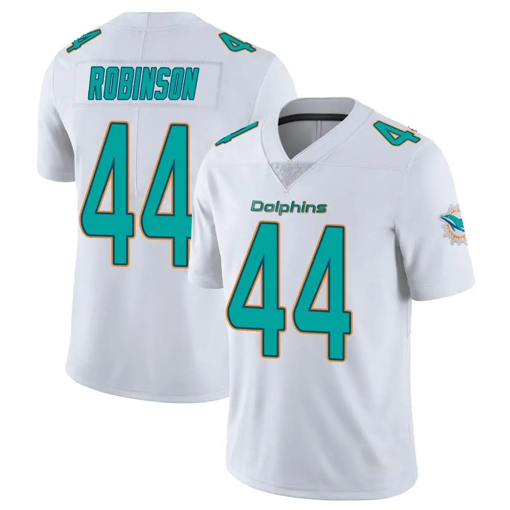 Kdoa M.Dolphins #44 Chop Robinson Player White Limited Vapor Untouchable Home Game Stitched Jerseys