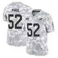 Kdoa M.Dolphins #52 Patrick Paul Player Arctic Camo Salute To Service Limited Game Stitched Jerseys