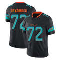 Kdoa M.Dolphins #72 Jonah Savaiinaea Player Black Limited Pitch Rivalries Collection Home Game Stitched Jerseys