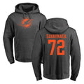 Kdoa M.Dolphins #72 Jonah Savaiinaea Player Darkgray Pullover Hoodies Limited Stitched Jerseys