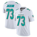 Kdoa M.Dolphins #73 Austin Jackson Player White Limited Vapor Untouchable Home Game Stitched Jerseys