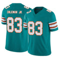 Kdoa M.Dolphins #83 Kevin Coleman Jr. Player Aqua Limited Alternate Vapor F.U.S.E. Home Game Stitched Jerseys