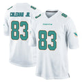 Kdoa M.Dolphins #83 Kevin Coleman Jr. Player White Home Game Stitched Jerseys