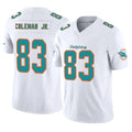 Kdoa M.Dolphins #83 Kevin Coleman Jr. Player White Limited Vapor F.U.S.E. Home Game Stitched Jerseys