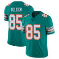 Kdoa M.Dolphins #85 Greg Dulcich Player Aqua Limited Alternate Vapor Untouchable Home Game Stitched Jerseys