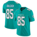 Kdoa M.Dolphins #85 Greg Dulcich Player Aqua Limited Vapor Untouchable Home Game Stitched Jerseys