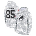 Kdoa M.Dolphins #85 Greg Dulcich Player Arctic Camo Salute to Service Hoodies Limited Game Stitched Jerseys
