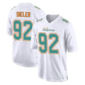 Kdoa M.Dolphins #92 Zach Sieler Player White Fashion Home Game Stitched Jerseys