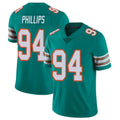 Kdoa M.Dolphins #94 Jordan Phillips Player Aqua Limited Alternate Vapor Untouchable Home Game Stitched Jerseys