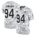 Kdoa M.Dolphins #94 Jordan Phillips Player Arctic Camo Salute To Service Limited Game Stitched Jerseys
