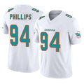 Kdoa M.Dolphins #94 Jordan Phillips Player White Limited Vapor F.U.S.E. Home Game Stitched Jerseys