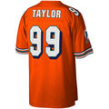 Kdoa M.Dolphins #99 Jason Taylor Mitchell & Ness Orange Big & Tall 2004 Retired Player Replica Jersey