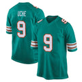 Kdoa M.Dolphins #9 Joshua Uche Player Aqua Alternate Home Game Stitched Jerseys