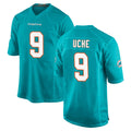 Kdoa M.Dolphins #9 Joshua Uche Player Aqua Home Game Stitched Jerseys