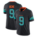 Kdoa M.Dolphins #9 Joshua Uche Player Black Limited Pitch Rivalries Collection Home Game Stitched Jerseys