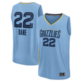 Kdoa M.Grizzlies #22 Desmond Bane Light Blue Fast Break Replica Player Stitched Jerseys- Statement Edition