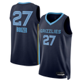 Kdoa M.Grizzlies #27 Cameron Boozer Navy 2026 Draft Swingman Stitched Jerseys- Icon Edition