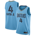 Kdoa M.Grizzlies #4 Walter Clayton Jr. Light Blue Swingman Stitched Jerseys- Statement Edition