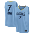 Kdoa M.Grizzlies #7 Santi Aldama Light Blue Fast Break Replica Player Stitched Jerseys- Statement Edition