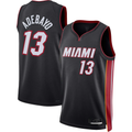Kdoa M.Heat #13 Bam Adebayo kounmpo Black Fast Break Jerseys - Icon Edition