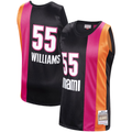 Kdoa M.Heat #55 Jason Williams Mitchell & Ness Black 2005-2006 Hardwood Classics Swingman Jerseys
