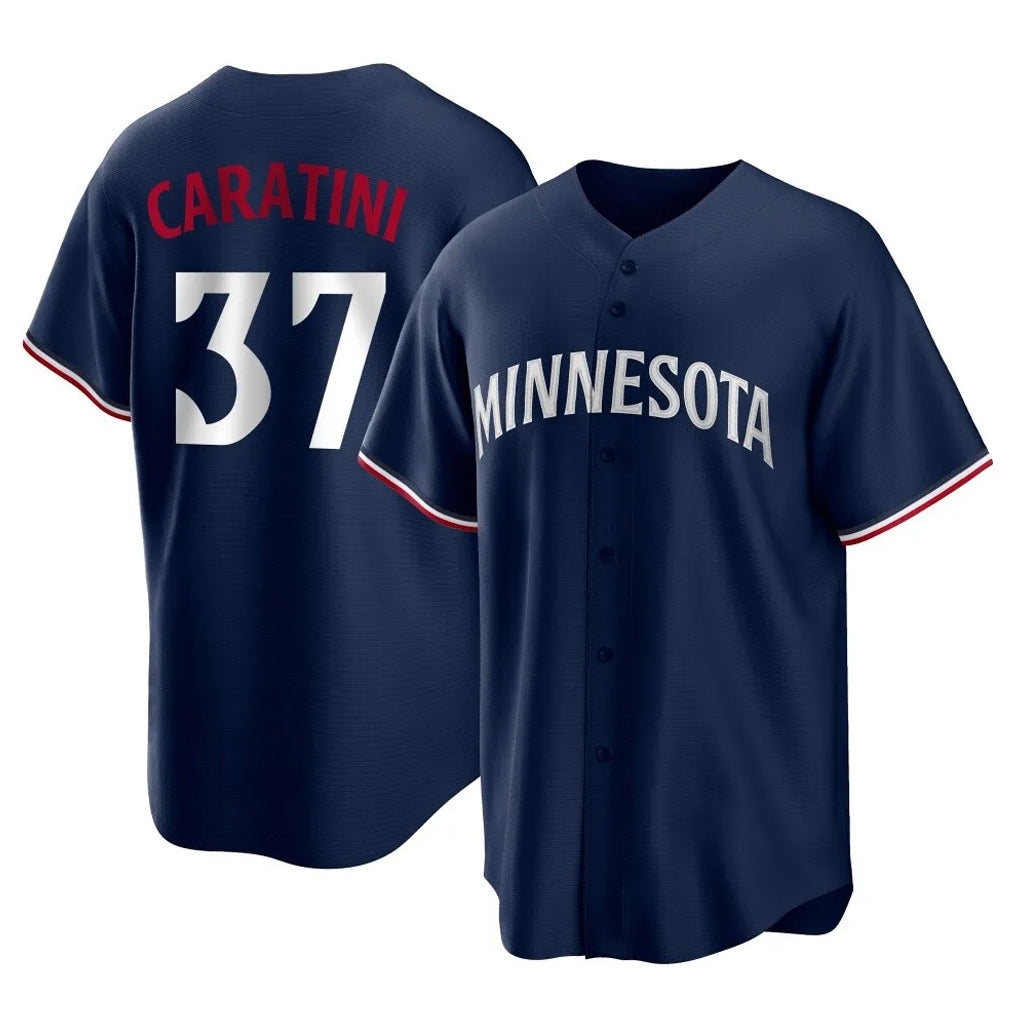 Kdoa M.Twins #37 Victor Caratini Player Navy Replica Alternate Home Stitched Jerseys
