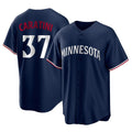 Kdoa M.Twins #37 Victor Caratini Player Navy Replica Alternate Home Stitched Jerseys