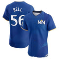 Kdoa M.Twins #56 Josh Bell Player Royal City Connect Limited Elite Home Stitched Jerseys
