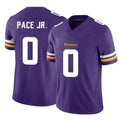Kdoa MN.Vikings #0 Ivan Pace Jr. Player Purple Limited Vapor F.U.S.E. Home Game Stitched Jerseys