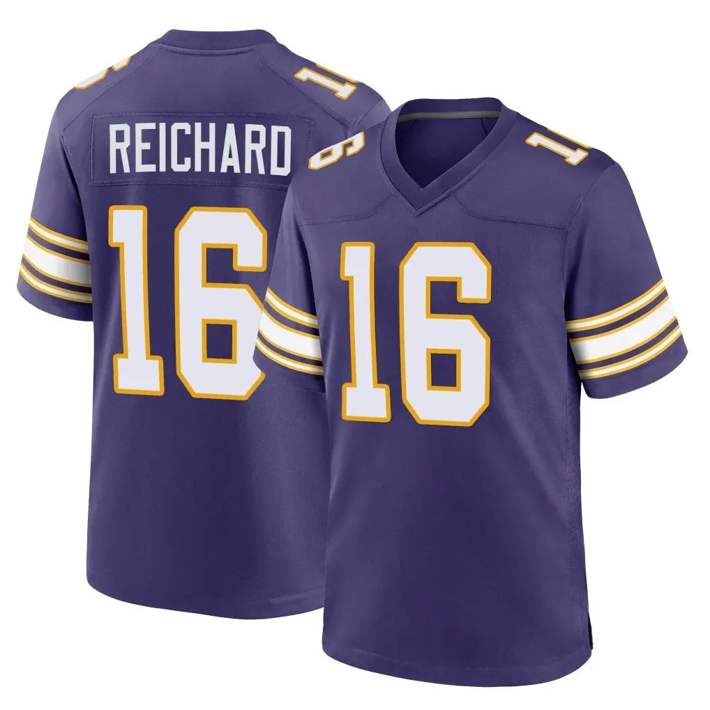 Kdoa MN.Vikings #16 Will Reichard Player Purple Classic Home Game Stitched Jerseys