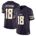 Kdoa MN.Vikings #18 Justin Jefferson Purple 2026 Rivalries Collection Limited Stitched Jerseys