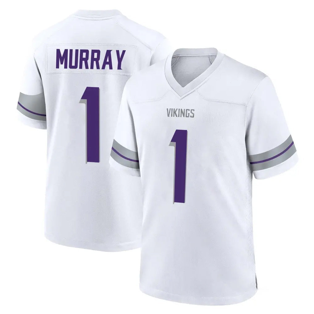 Kdoa MN.Vikings #1 Kyler Murray Player White Alternate Home Game Stitched Jerseys