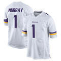 Kdoa MN.Vikings #1 Kyler Murray Player White Home Game Stitched Jerseys