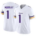 Kdoa MN.Vikings #1 Kyler Murray Player White Limited Vapor F.U.S.E. Home Game Stitched Jerseys