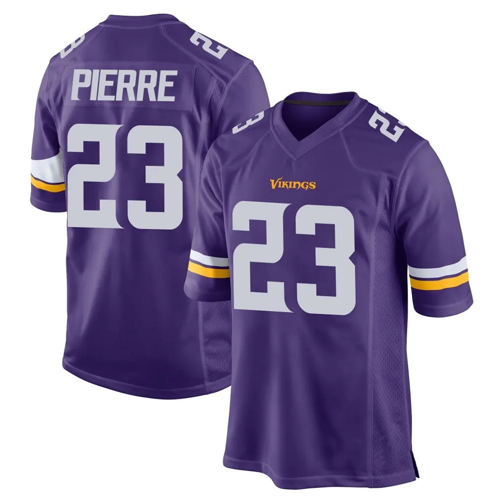 Kdoa MN.Vikings #23 James Pierre Player Purple Home Game Stitched Jerseys