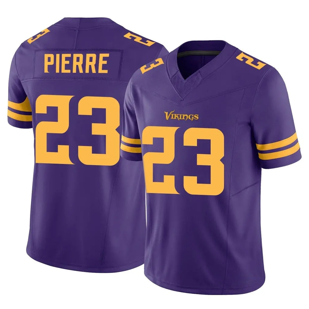 Kdoa MN.Vikings #23 James Pierre Player Purple Limited Alternate Vapor F.U.S.E. Home Game Stitched Jerseys