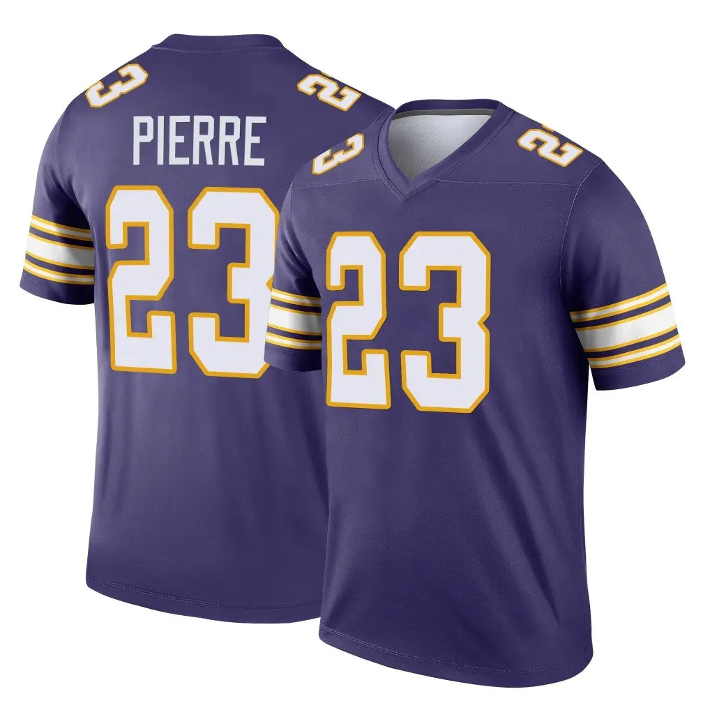 Kdoa MN.Vikings #23 James Pierre Player Purple Limited Classic Home Game Stitched Jerseys