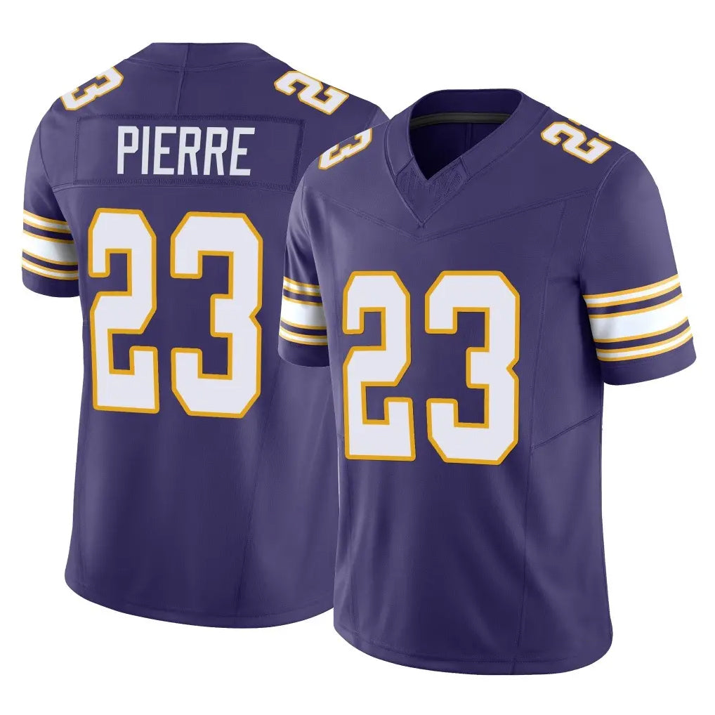 Kdoa MN.Vikings #23 James Pierre Player Purple Limited Classic Vapor F.U.S.E. Home Game Stitched Jerseys