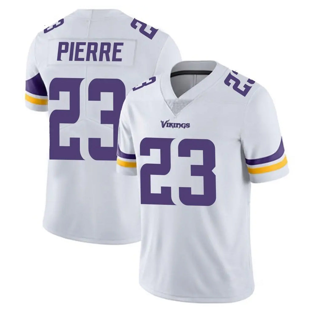 Kdoa MN.Vikings #23 James Pierre Player White Limited Vapor Untouchable Home Game Stitched Jerseys
