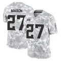 Kdoa MN.Vikings #27 Jordan Mason Player Arctic Camo Salute To Service Limited Game Stitched Jerseys