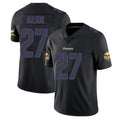 Kdoa MN.Vikings #27 Jordan Mason Player Black Impact LImited Home Game Stitched Jerseys